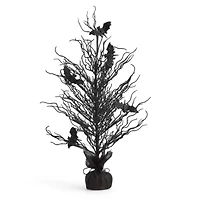 Layerings 26" Bat Tree Halloween Tabletop Decor