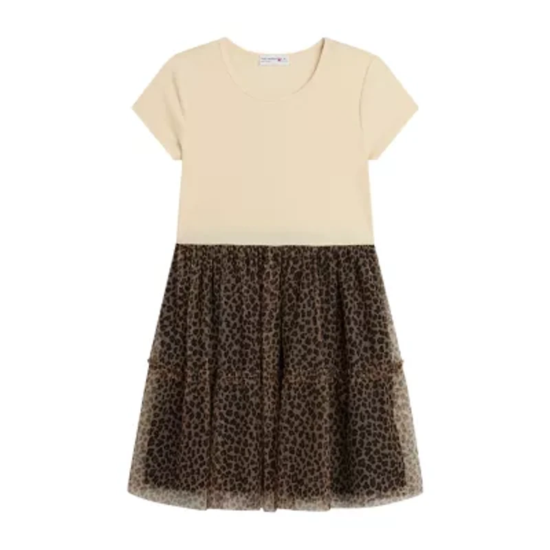 Knit Works Toddler Girls Short Sleeve Jumper