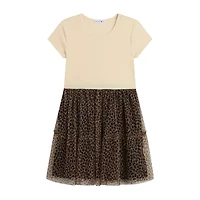 Knit Works Toddler Girls Short Sleeve Jumper