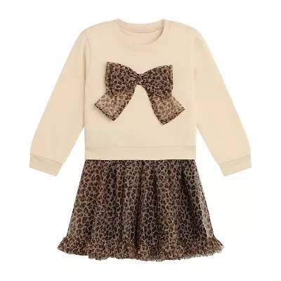 Knit Works Toddler Girls Short Sleeve Jumper