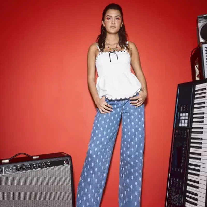 Joaquina for JCPenney Womens Juniors Low Rise Jean