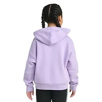 adidas Big Kid Girls Long Sleeve Fleece Active Hoodie
