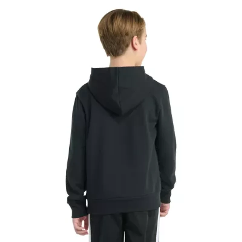 adidas Big Kid Boys Long Sleeve Fleece Active Hoodie
