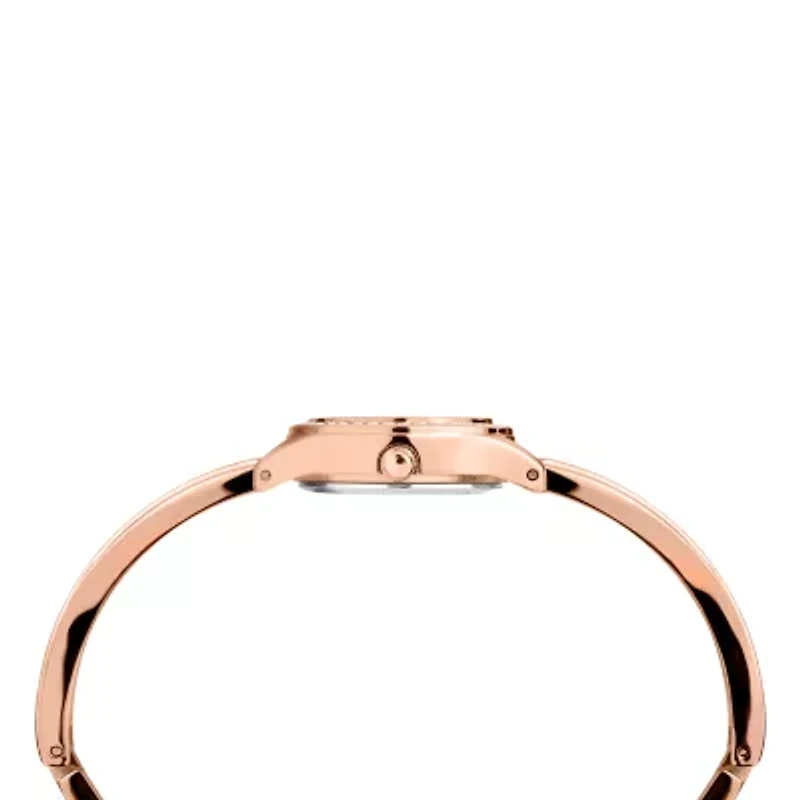 Timex Womens Rose Goldtone Bracelet Watch Tw2t57900ji