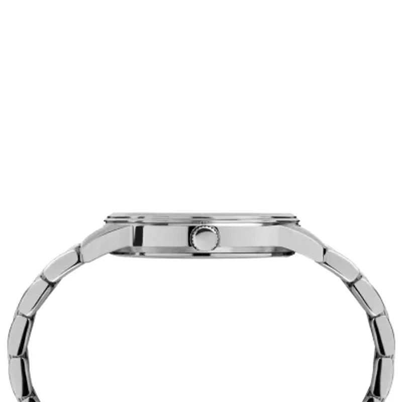 Timex Mens Silver Tone Stainless Steel Bracelet Watch Tw2t59800ji