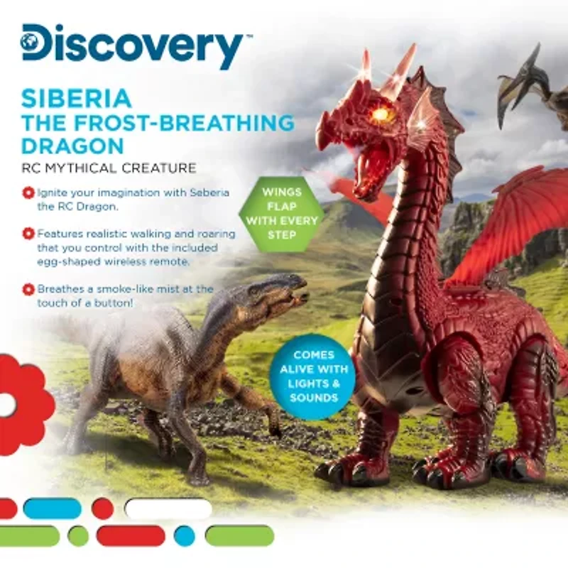 Discovery™ RC Smoke Breathing Dragon