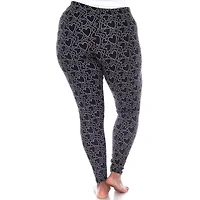 White Mark Womens Mid Rise 28" Plus Full Length Leggings