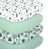 The Peanutshell Botanical 4-pc. Crib Sheet