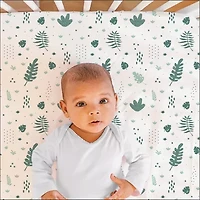 The Peanutshell Botanical 4-pc. Crib Sheet