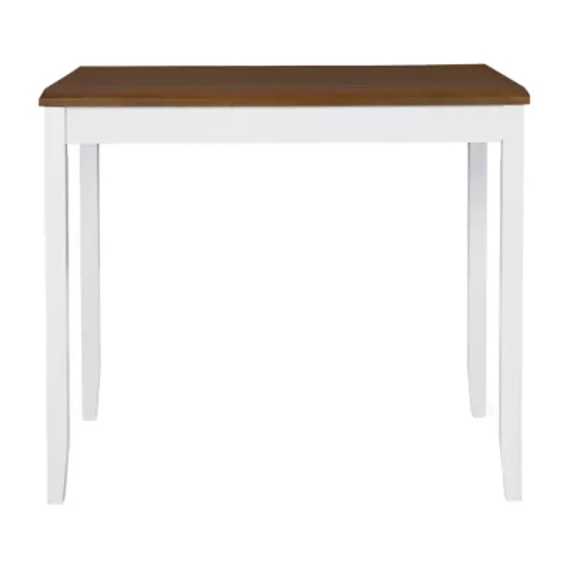 Janisse Rectangular Wood-Top Dining Table