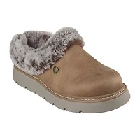 Skechers Bobs Keepsake Lite Cozy Blend Womens Memory Foam Slip-On Slippers