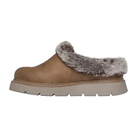 Skechers Bobs Keepsake Lite Cozy Blend Womens Memory Foam Slip-On Slippers