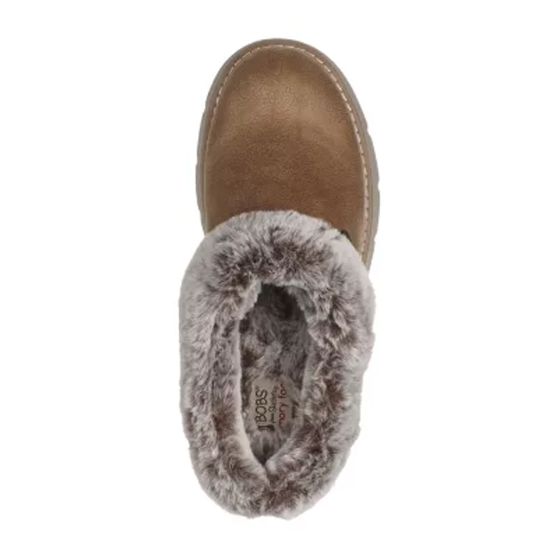 Skechers Bobs Keepsake Lite Cozy Blend Womens Memory Foam Slip-On Slippers