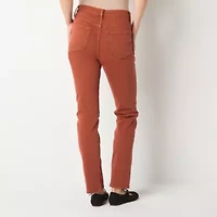 a.n.a Womens High Rise Straight Leg Jean