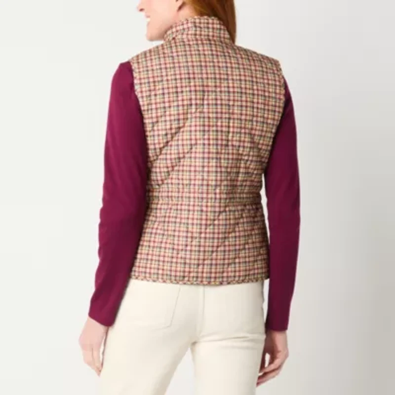 St. John's Bay Womens Heavyweight Quilted Vest