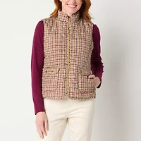 St. John's Bay Womens Heavyweight Quilted Vest