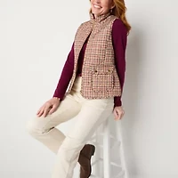 St. John's Bay Womens Heavyweight Quilted Vest