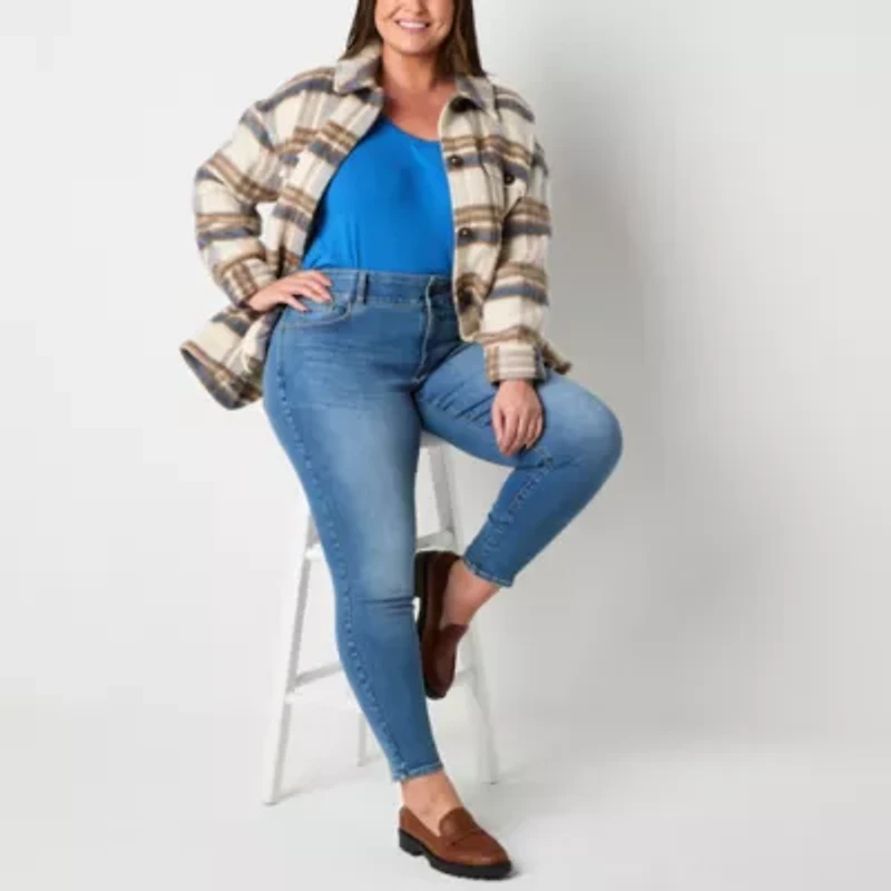 a.n.a Womens Skinny Fit Jean