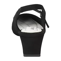 Easy Street Womens Cameo Block Heel Pumps