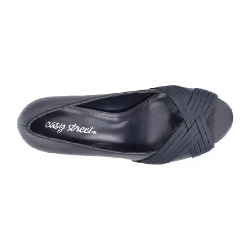 Easy Street Womens Lavish Stiletto Heel Pumps