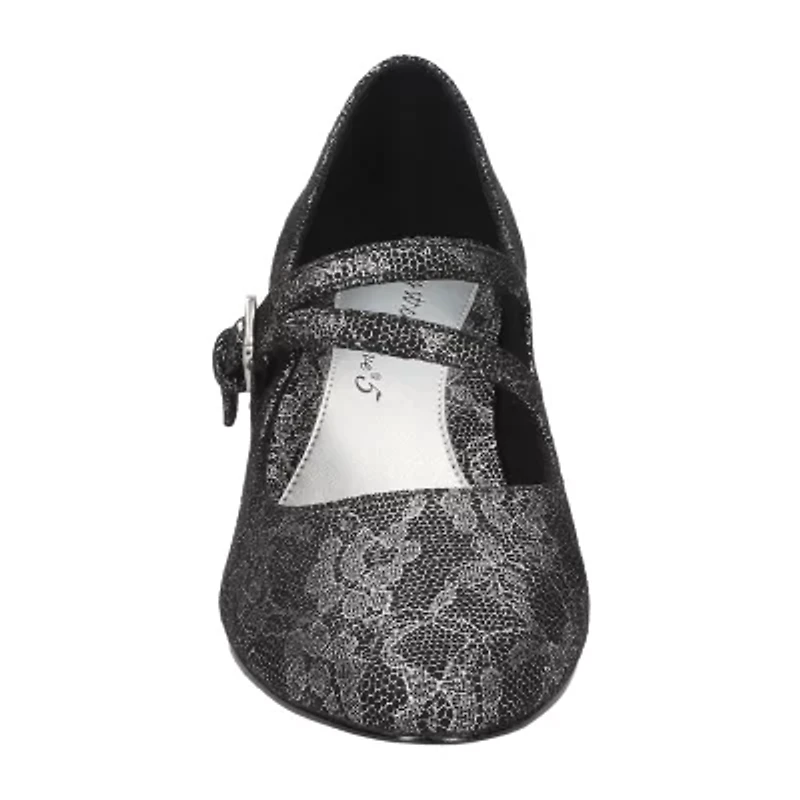 Easy Street Womens Meryl Stiletto Heel Pumps