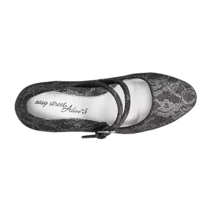 Easy Street Womens Meryl Stiletto Heel Pumps