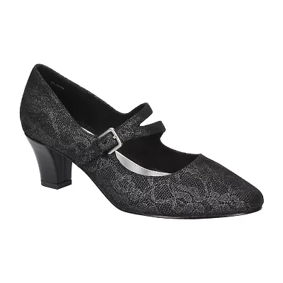Easy Street Womens Meryl Stiletto Heel Pumps