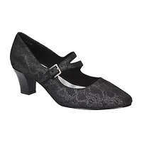Easy Street Womens Meryl Stiletto Heel Pumps