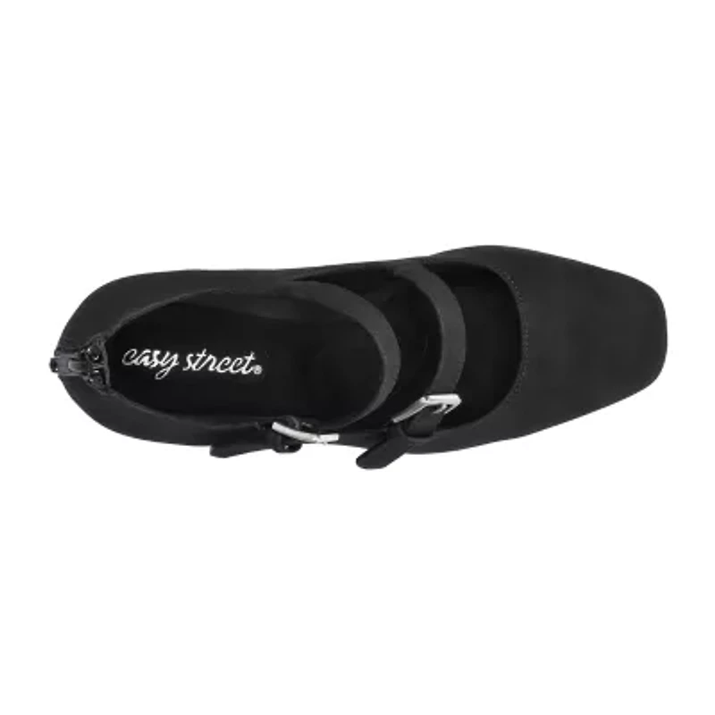 Easy Street Womens Willis Stiletto Heel Pumps