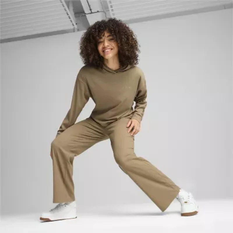 PUMA Womens Straight Leg Lounge Pant