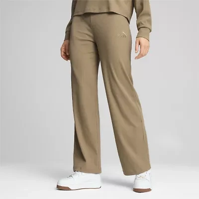 PUMA Womens Straight Leg Lounge Pant