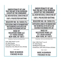 Martex Trellis 3-pc. Midweight Comforter Set