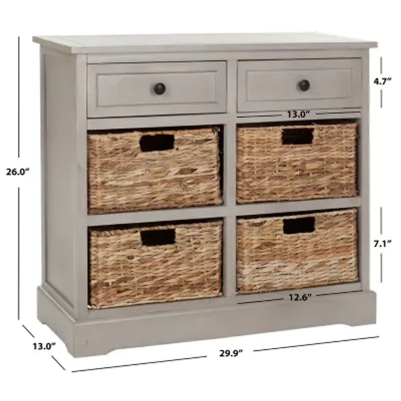 Safavieh Herman 6-Drawer Chest