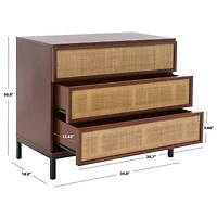 Zadie 3-Drawer Chest