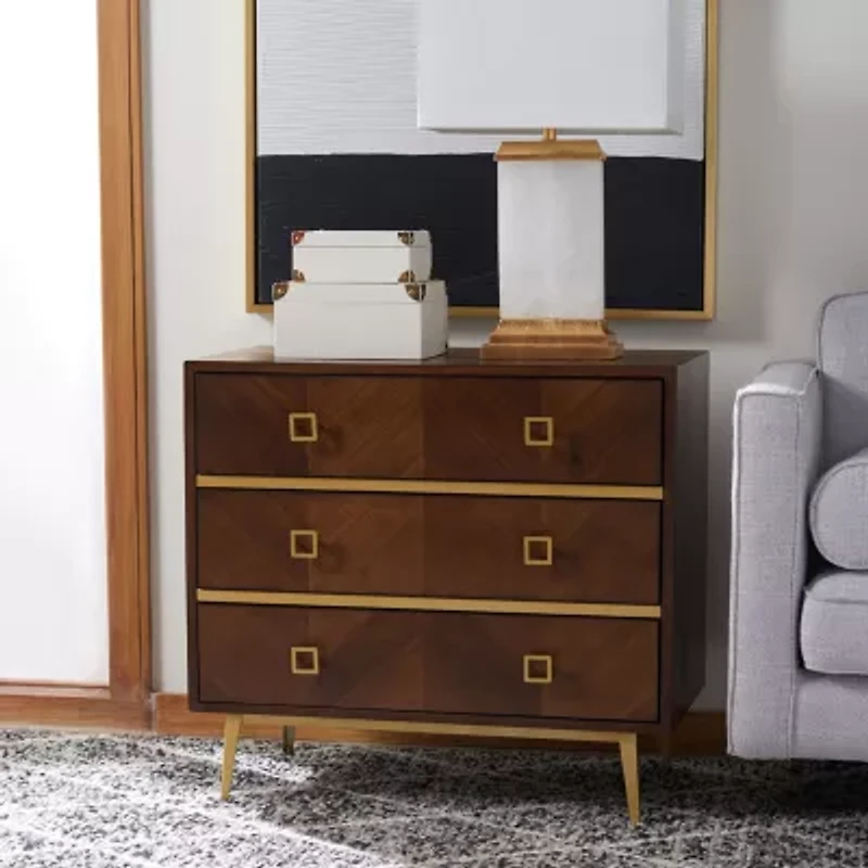 Safavieh Katia 3-Drawer Chest