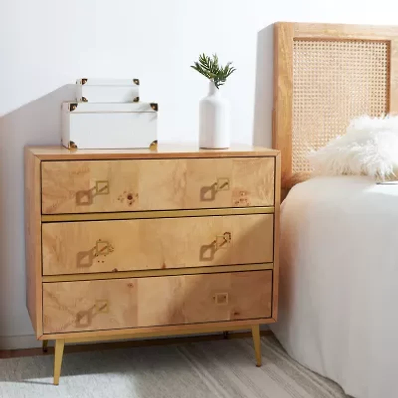 Safavieh Katia 3-Drawer Chest
