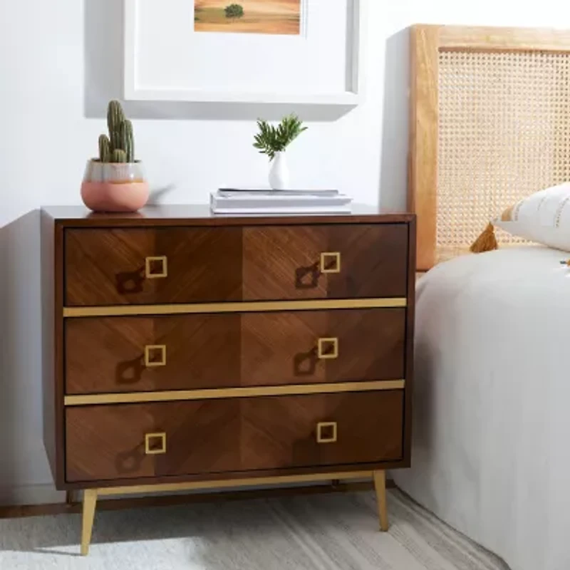 Safavieh Katia 3-Drawer Chest