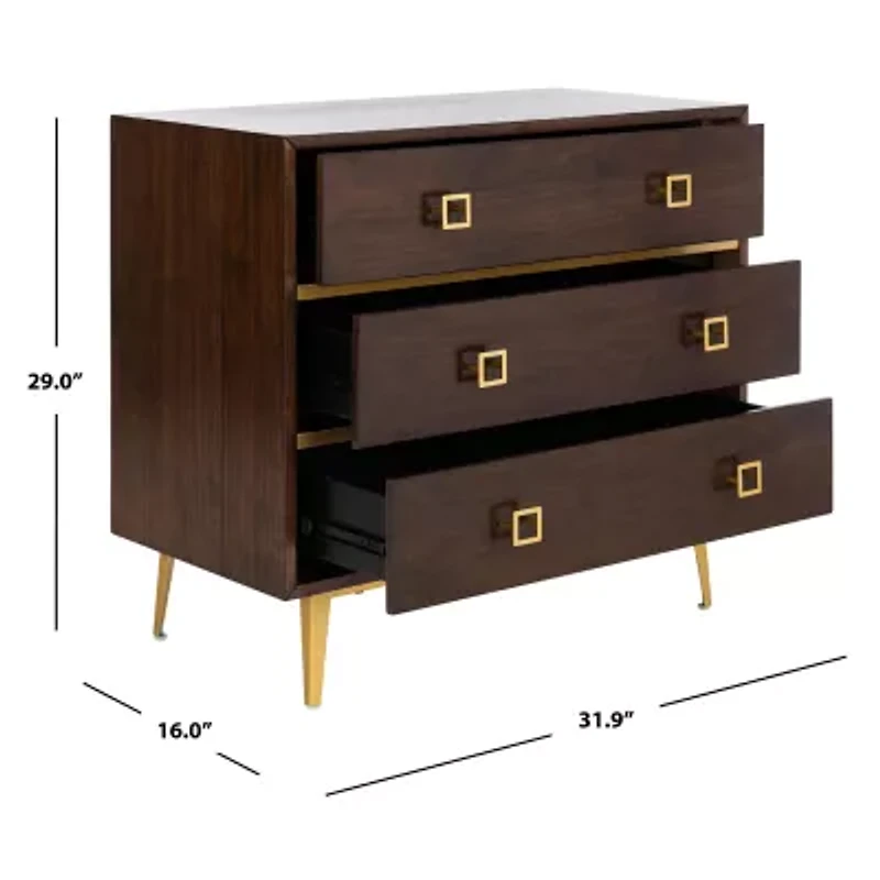 Katia 3-Drawer Chest