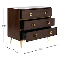 Katia 3-Drawer Chest