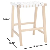 Safavieh Abreu Counter Height Bar Stool