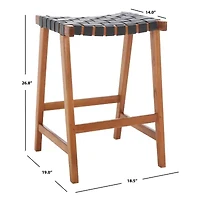 Safavieh Abreu Counter Height Bar Stool