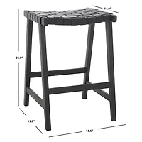 Safavieh Abreu Counter Height Bar Stool