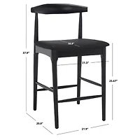 Safavieh Lionel Counter Height Bar Stool