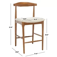 Safavieh Lionel Counter Height Bar Stool