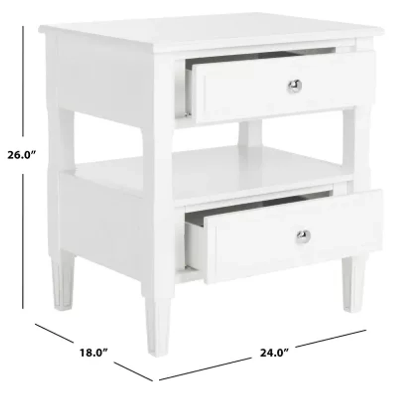 Jenson 2-Drawer Nightstand