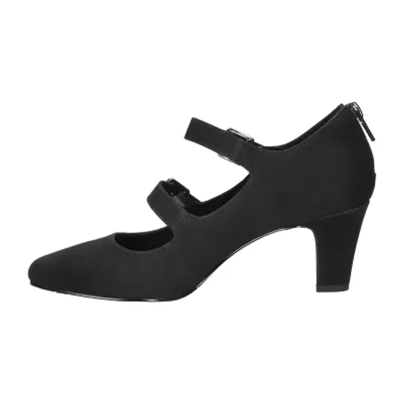 Easy Street Womens Willis Stiletto Heel Pumps