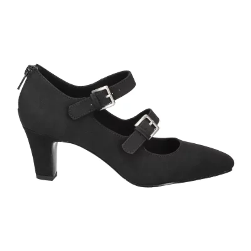 Easy Street Womens Willis Stiletto Heel Pumps