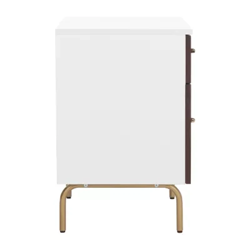Safavieh Genevieve 2-Drawer Nightstand