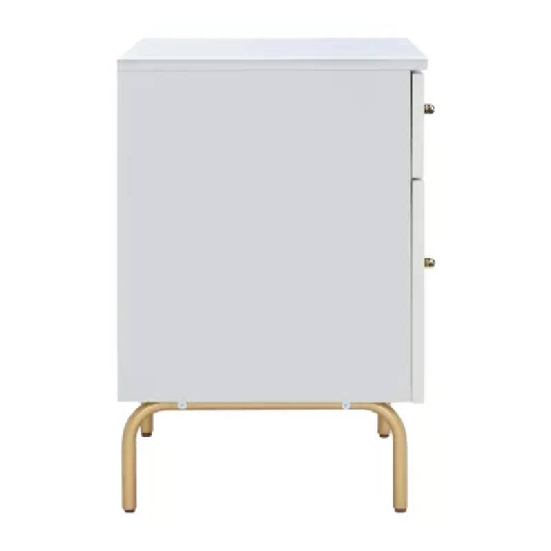 Safavieh Genevieve 2-Drawer Nightstand