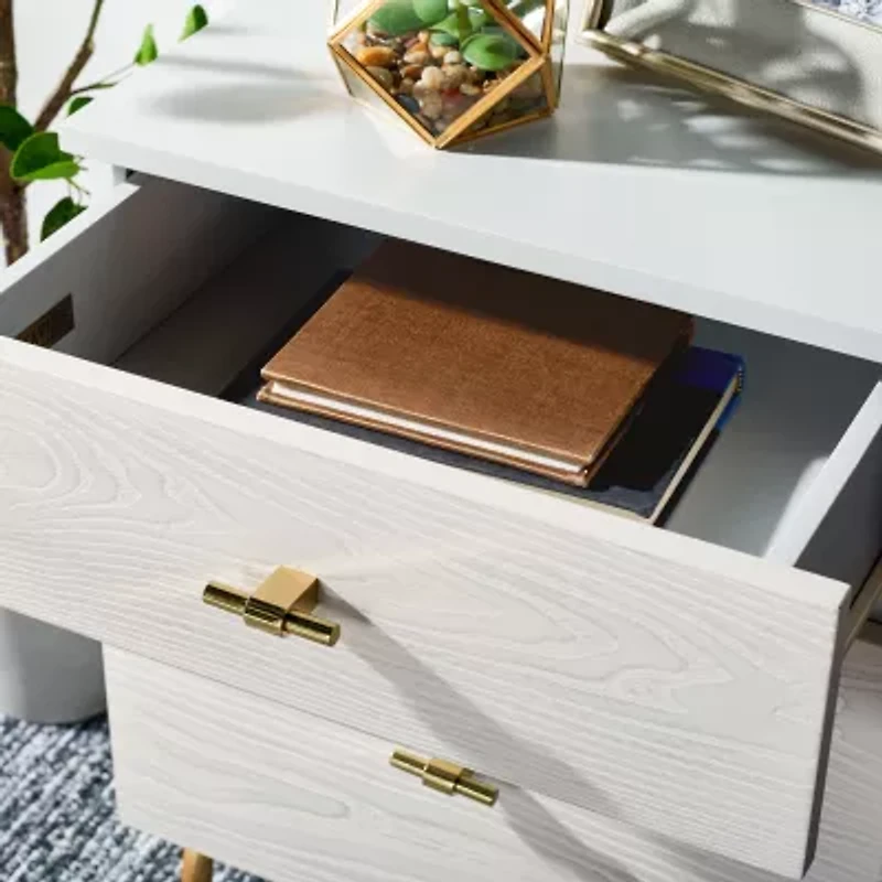 Safavieh Genevieve 2-Drawer Nightstand
